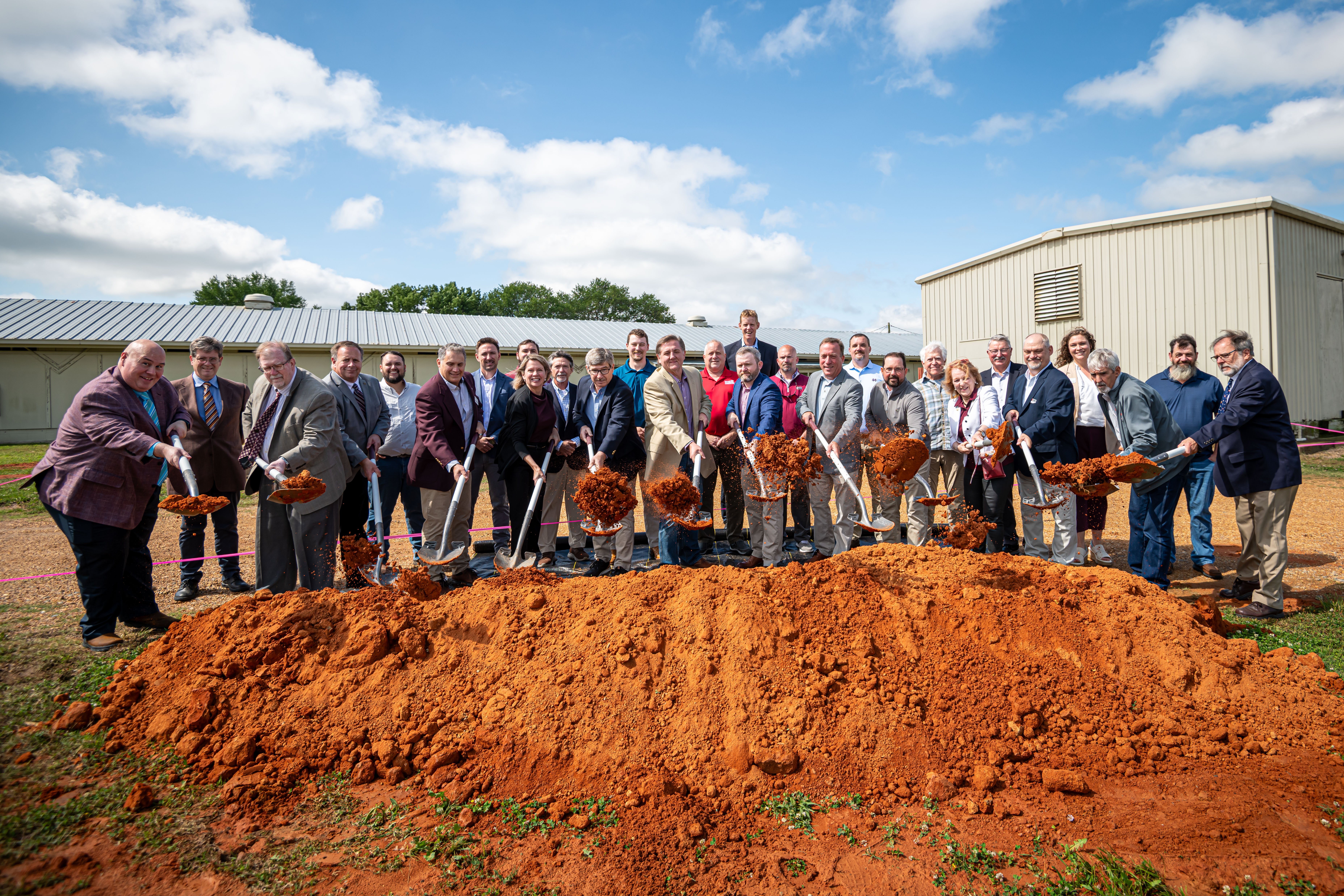 Feed Mill Groundbreaking Ceremony