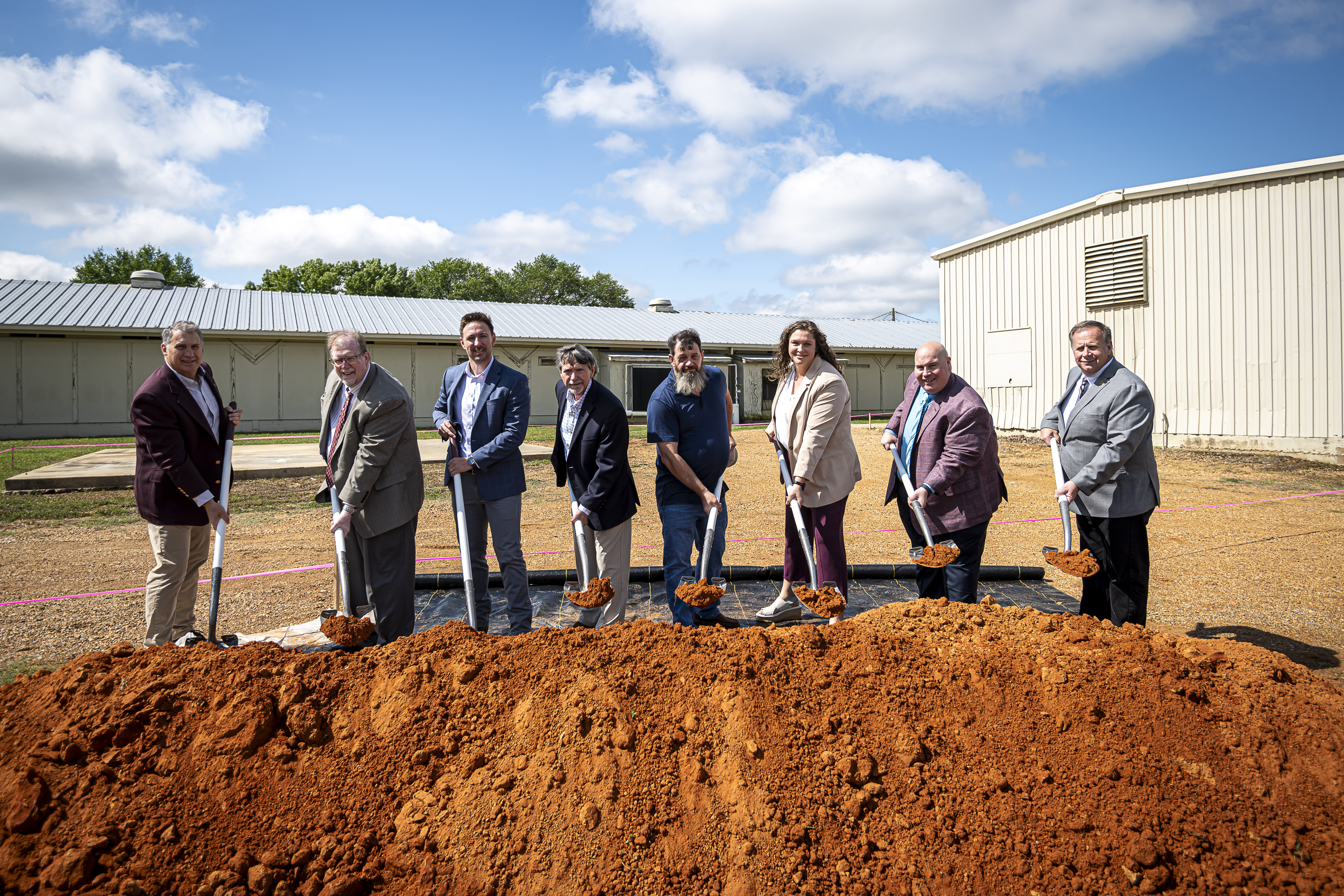 Feed Mill Groundbreaking Ceremony