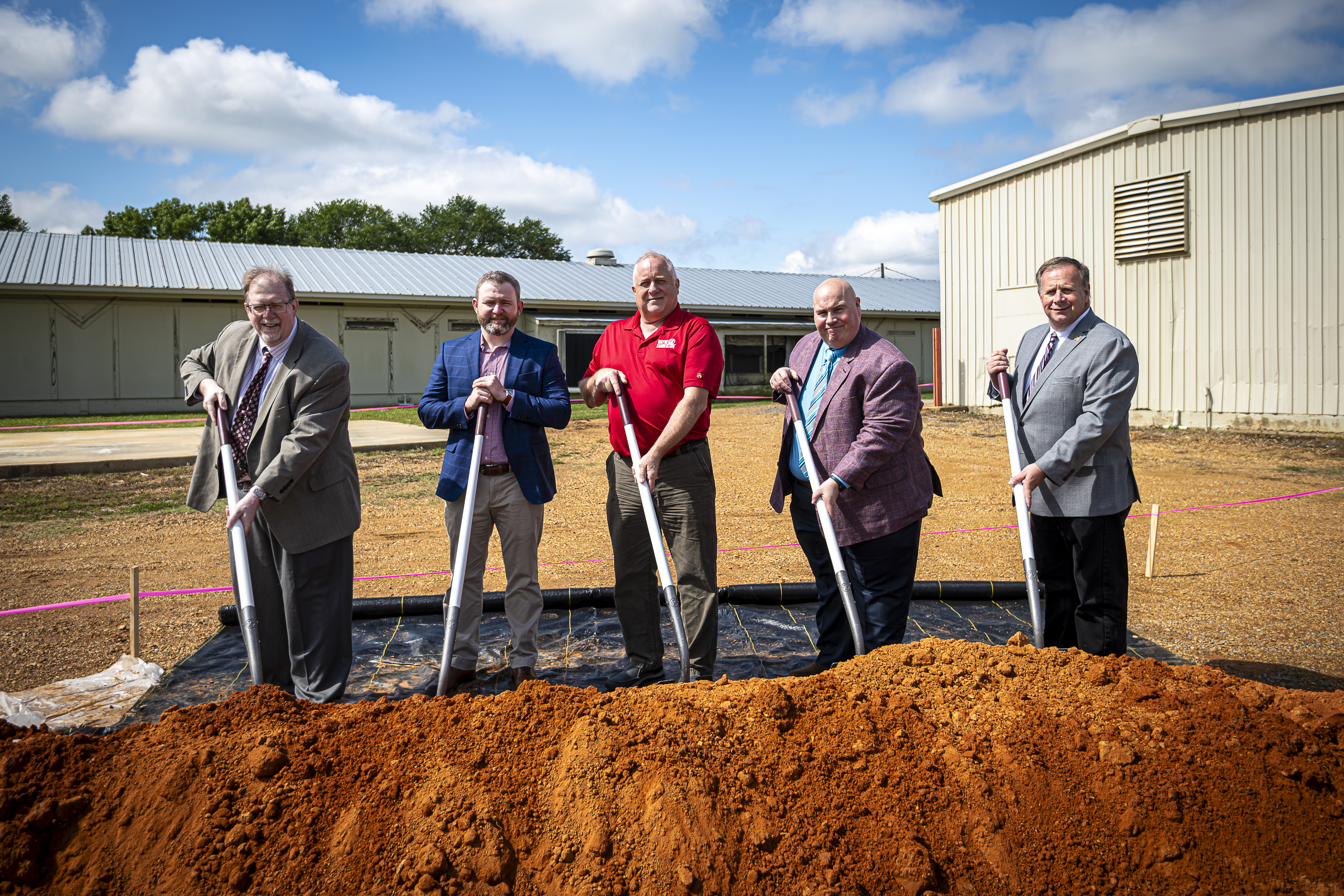 Feed Mill Groundbreaking Ceremony