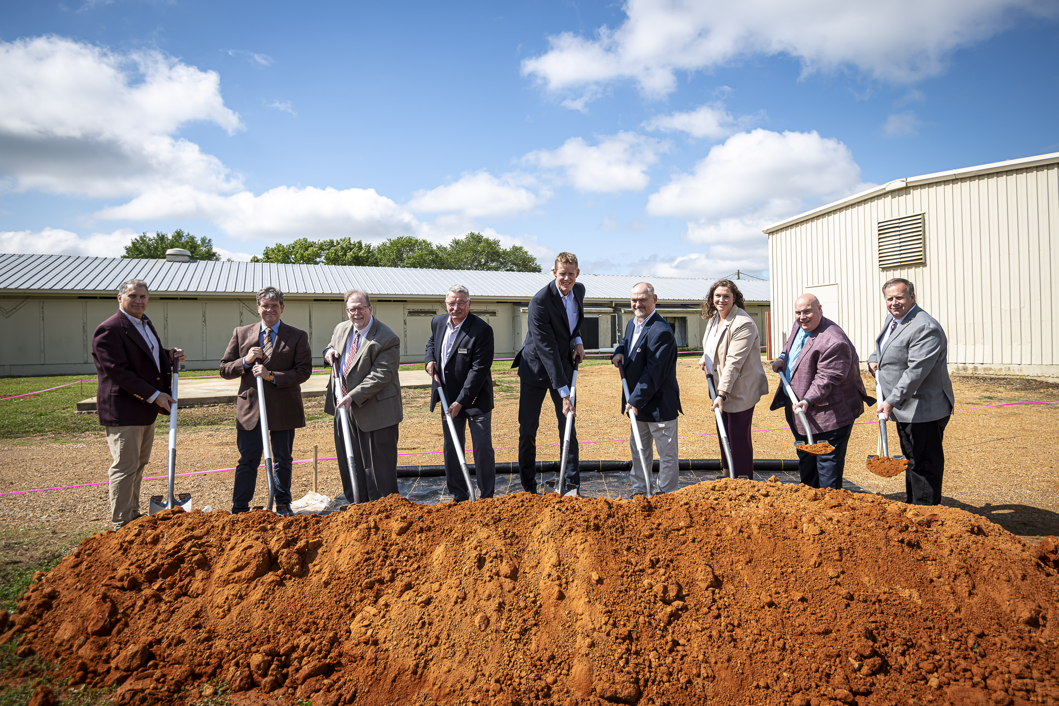 Feed Mill Groundbreaking Ceremony