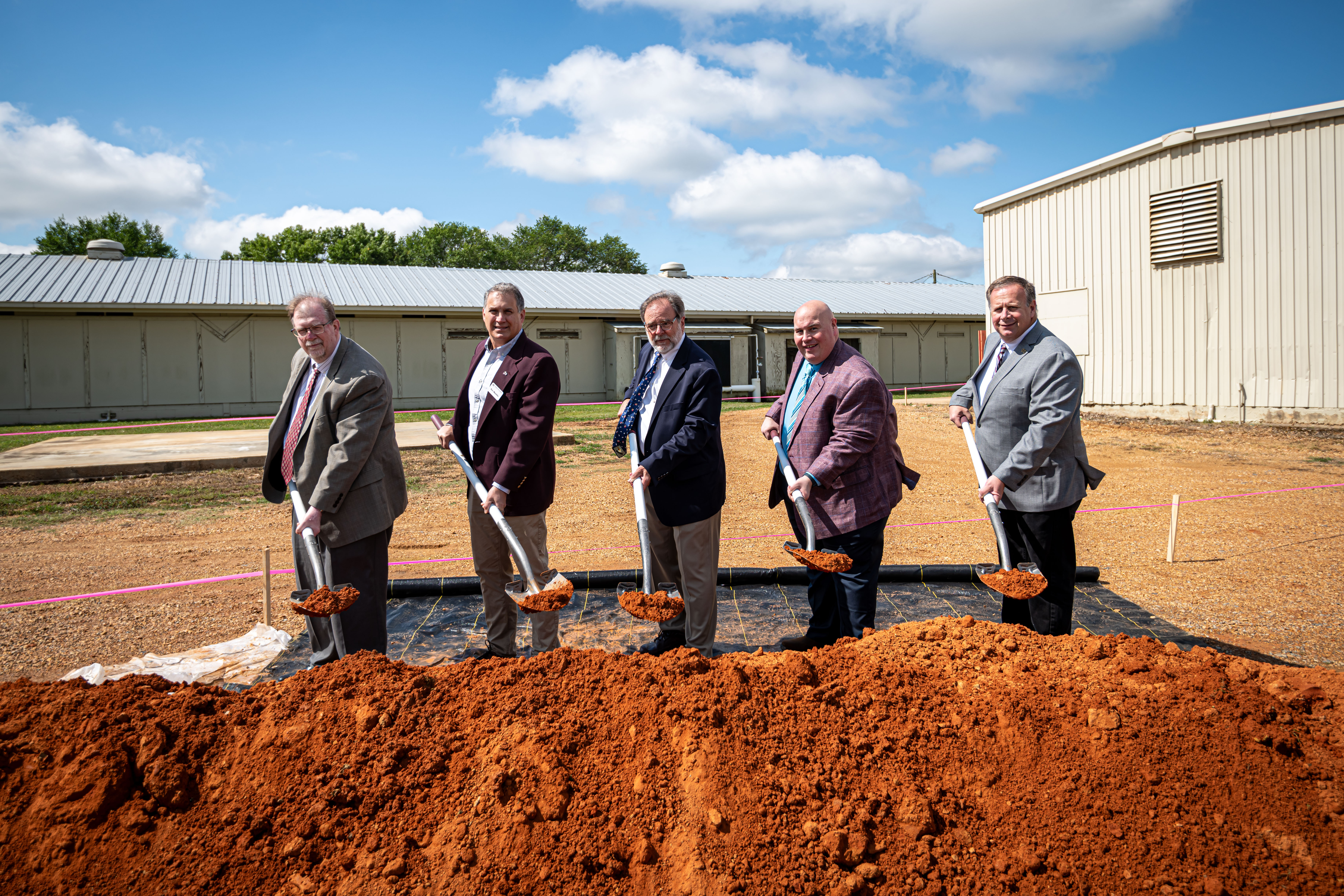 Feed Mill Groundbreaking Ceremony