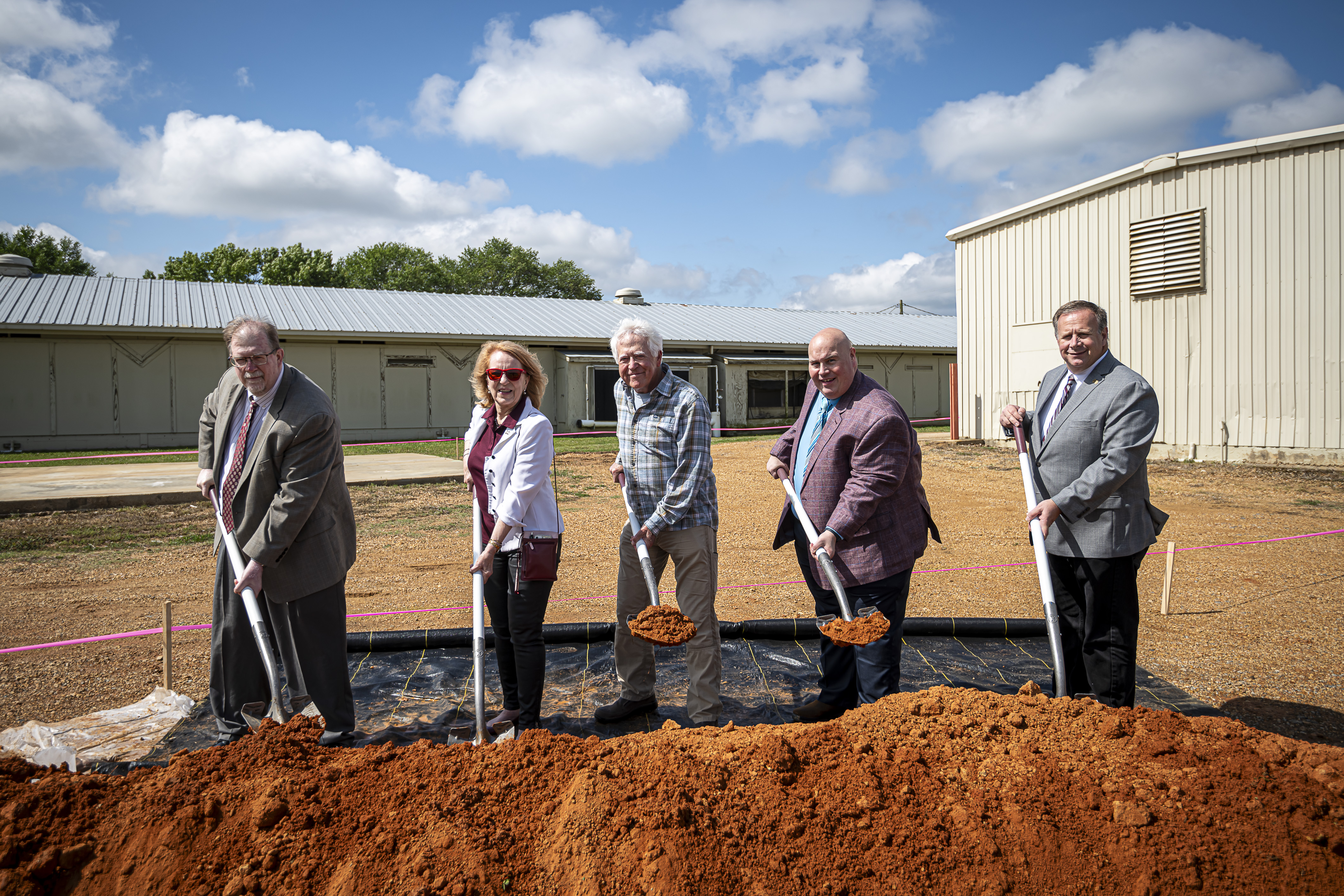 Feed Mill Groundbreaking Ceremony