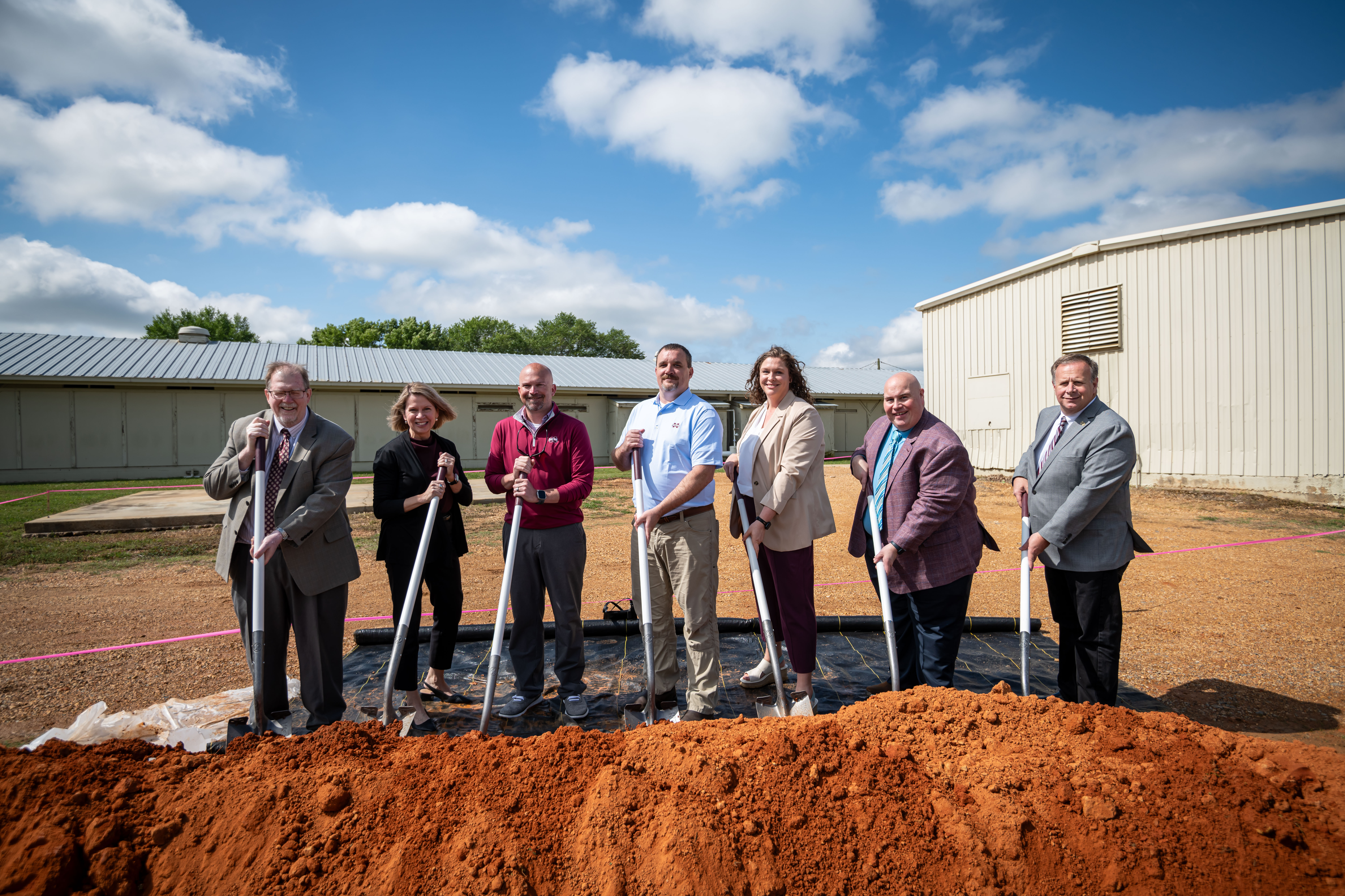 Feed Mill Groundbreaking Ceremony