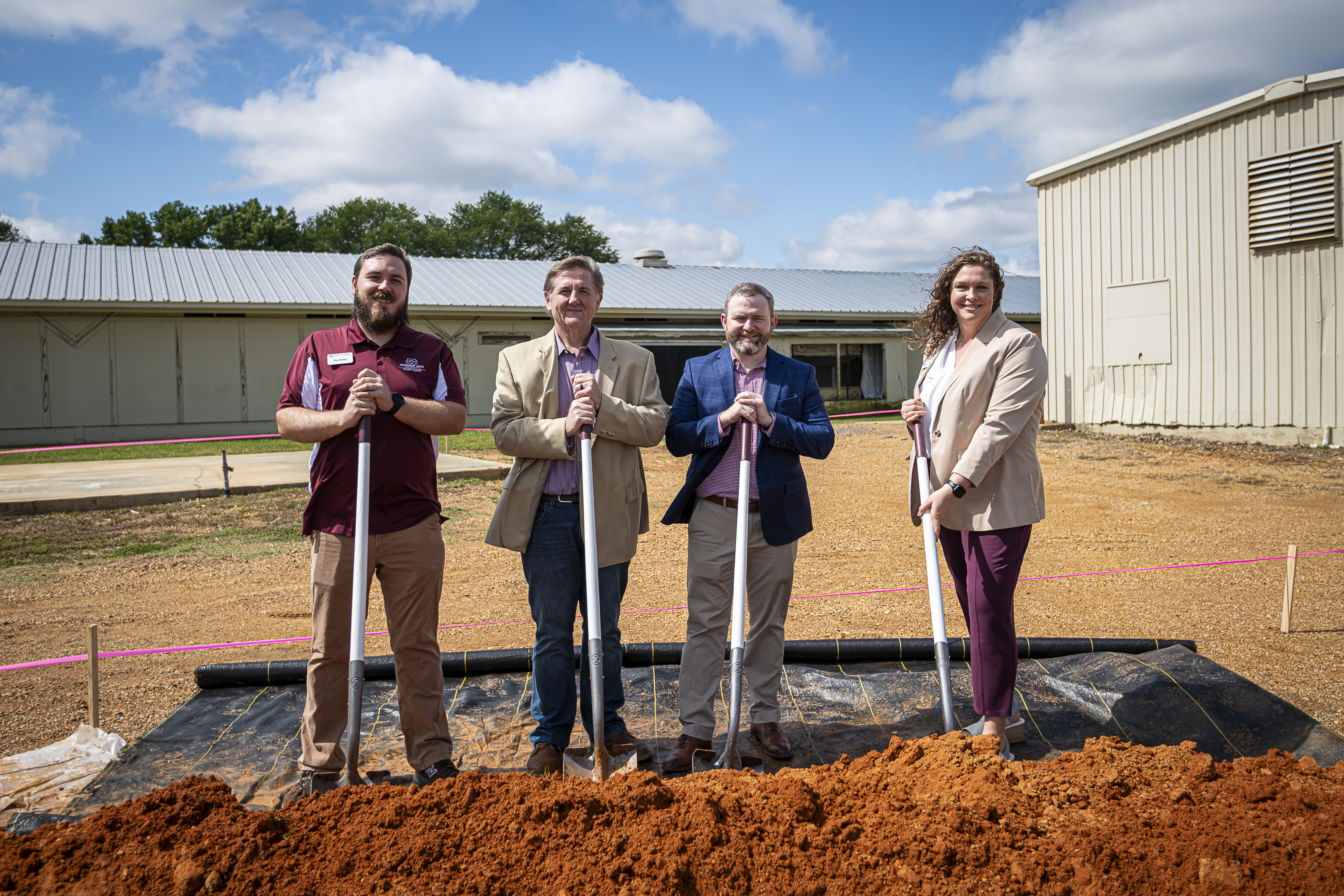 Feed Mill Groundbreaking Ceremony