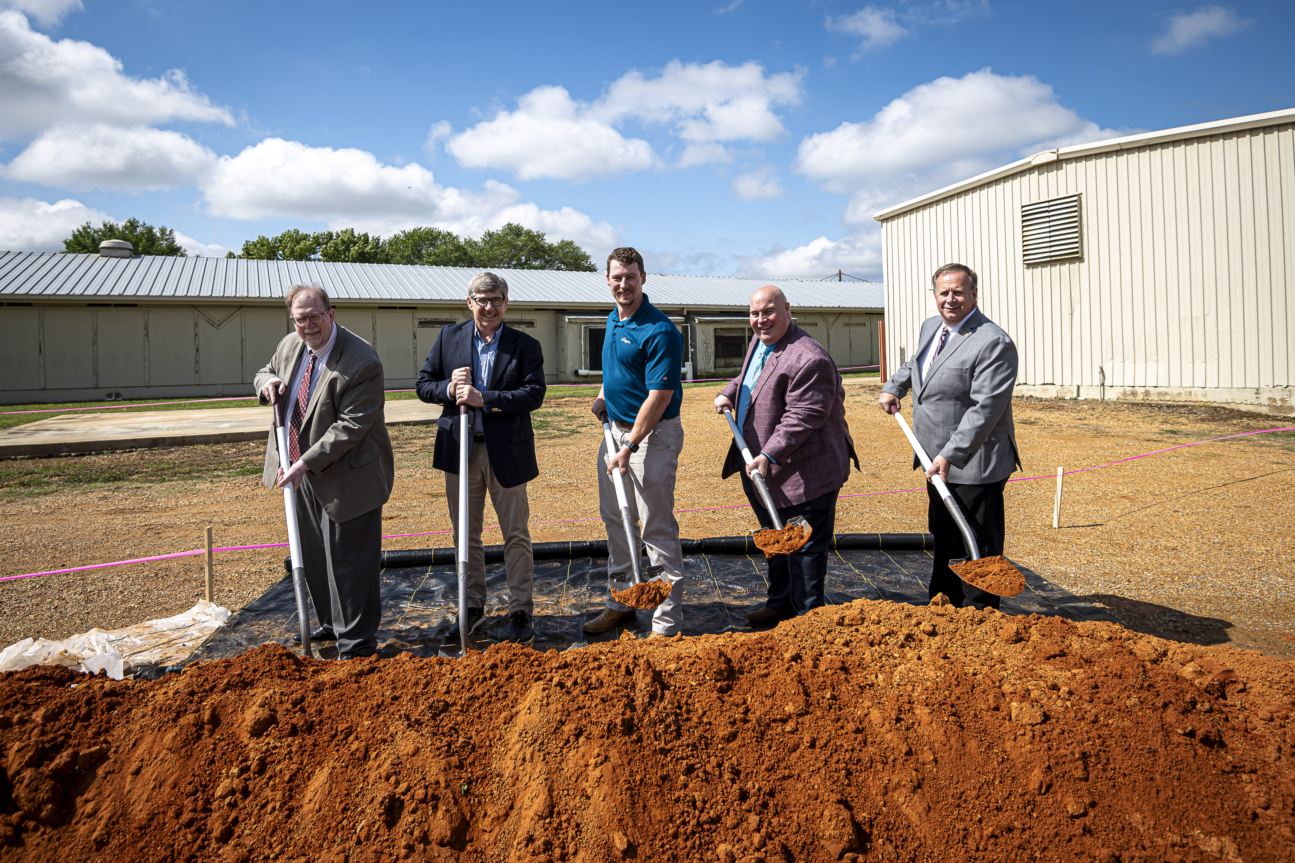 Feed Mill Groundbreaking Ceremony