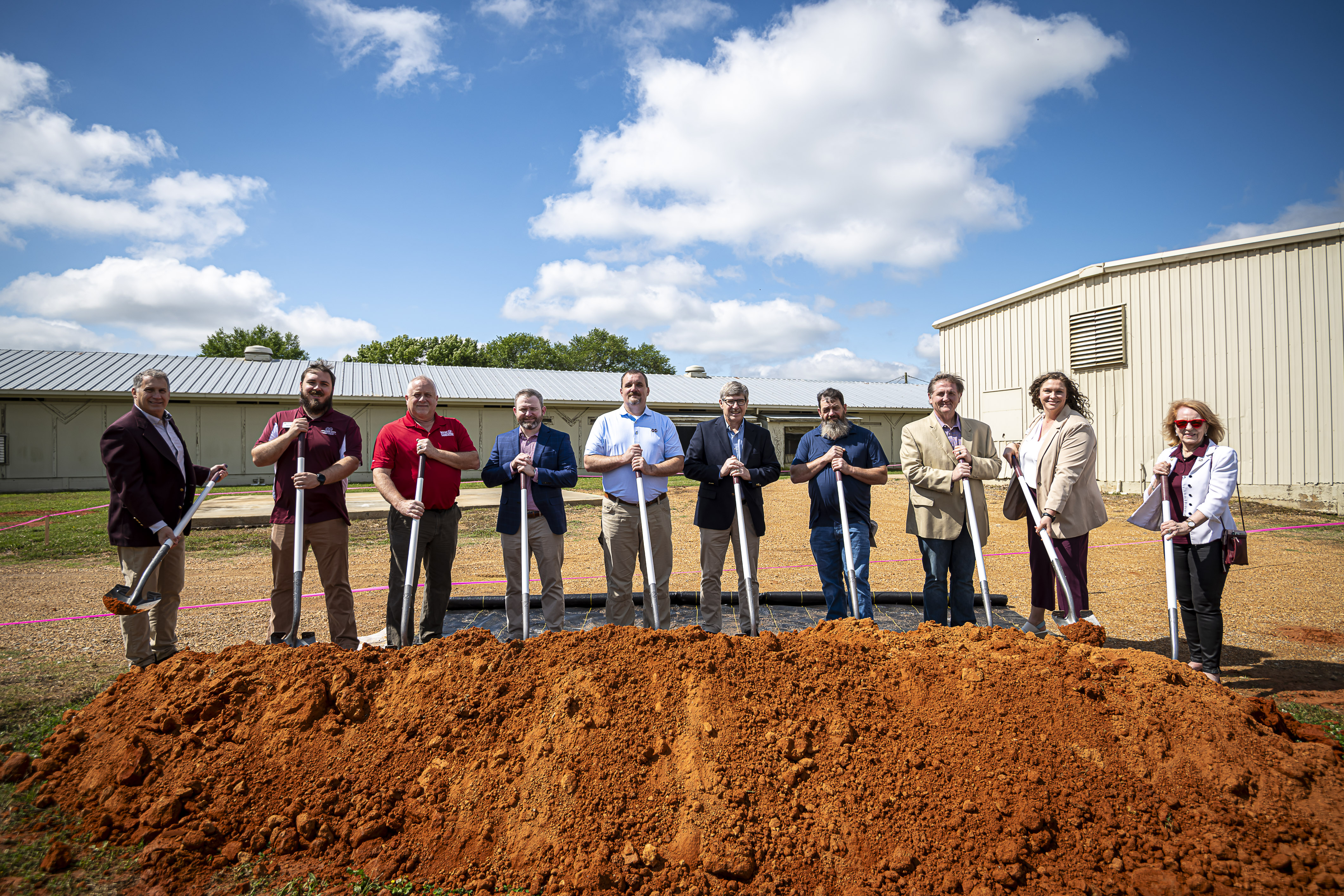 Feed Mill Groundbreaking Ceremony