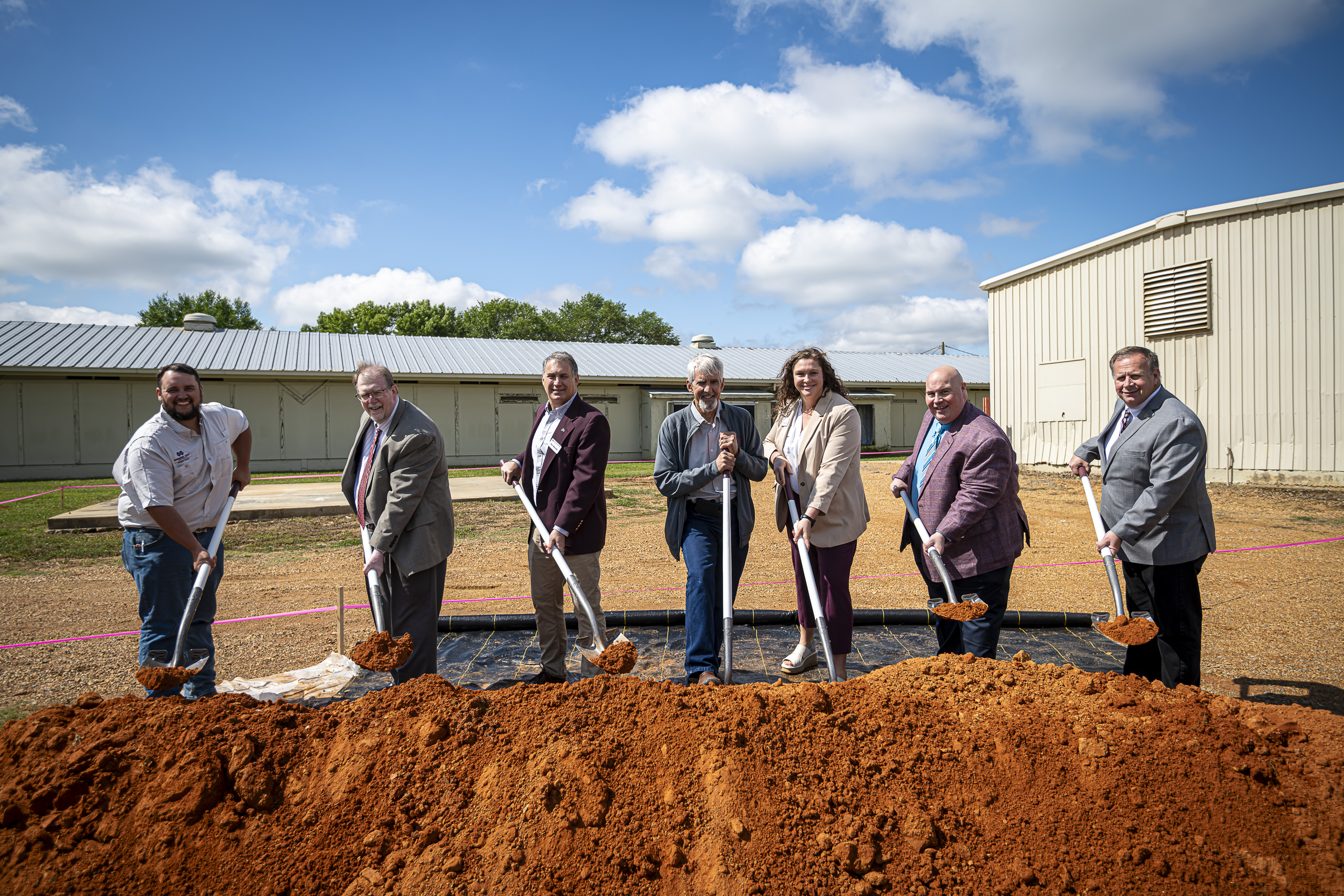 Feed Mill Groundbreaking Ceremony