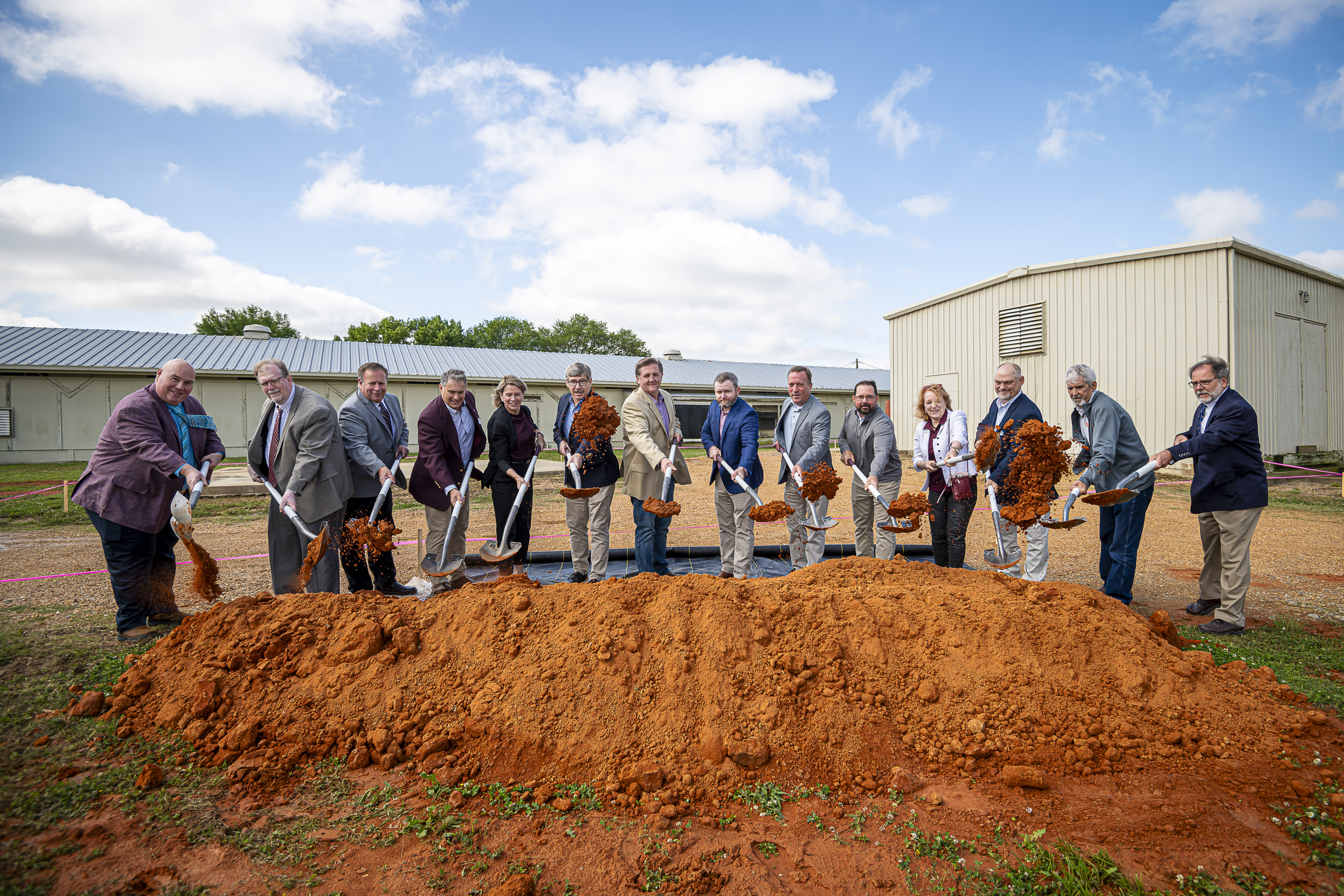 Feed Mill Groundbreaking Ceremony